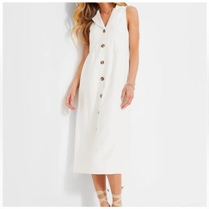 NWOT Tuckernuck White Jules Dress POMANDER PLACE, M